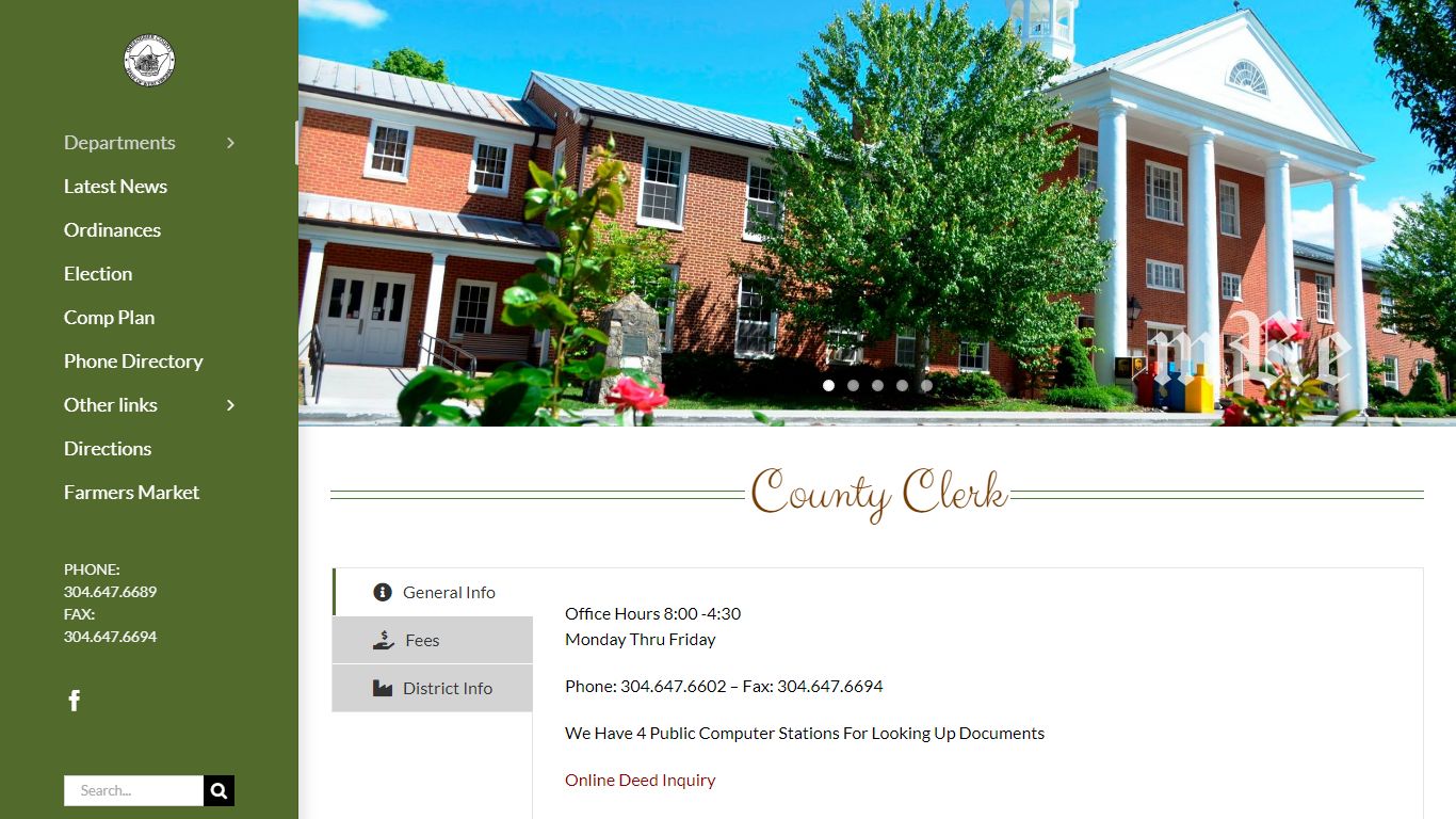 County Clerk - Greenbrier County Official Website
