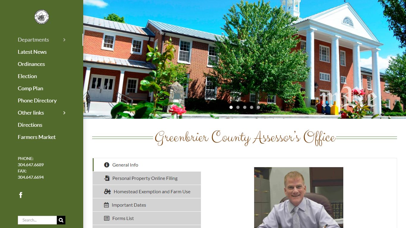 Assessor - Greenbrier County Official Website
